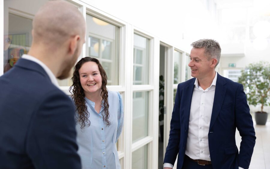  Lokalt kontor med et stærkt bagland